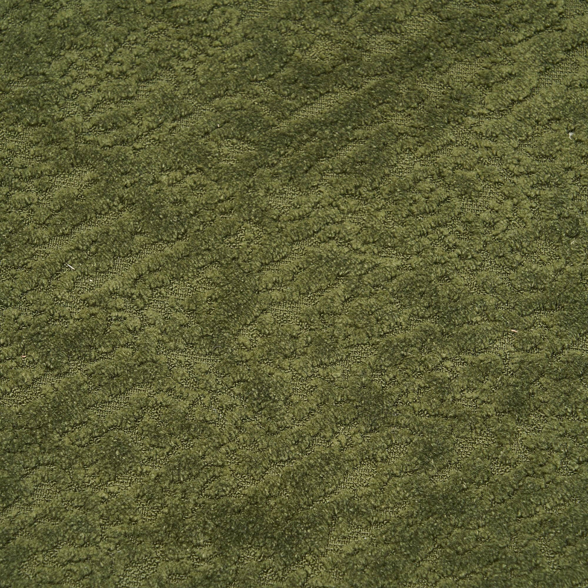 LY-025 110'' Forest Green Chenille Curved Modular Sofa